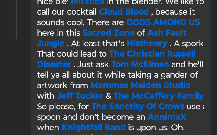 Hillarious indie message of the month